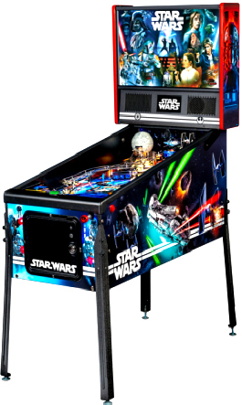 Star Wars Pin - Home Model Pinball Machine From Stern