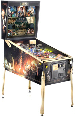 The Hobbit Smaug Gold SE Pinball Machine From Jersey Jack Pinball