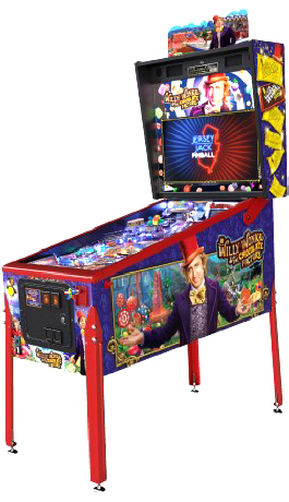 Willy Wonka Collectors Edition Pinball Machine From Jersey Jack