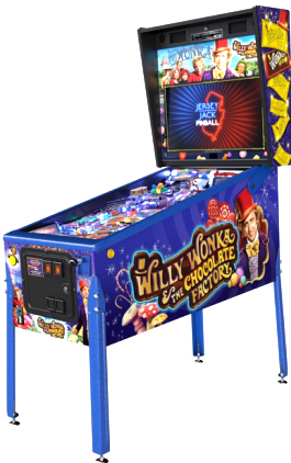 Willy Wonka Limited Edition Pinball Machine From Jersey Jack