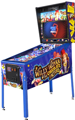 Willy Wonka Limited Edition Pinball Machine From Jersey Jack