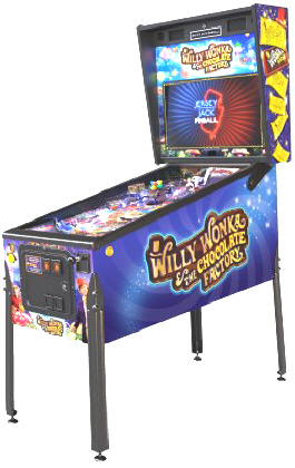 Willy Wonka Standard Pinball Machine From Jersey Jack