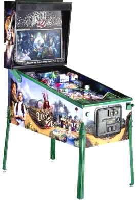 Wizard Of Oz Emerald City Edition Pinball Machine From Jersey Jack