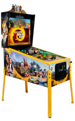 The Wizard Of Oz Yellow Brick Road LE Pinball Machine From Jersey Jack