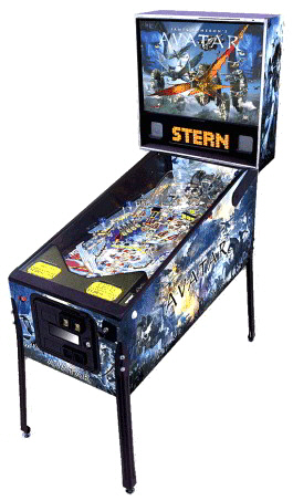 Avatar Pinball Machine From Stern Pinball