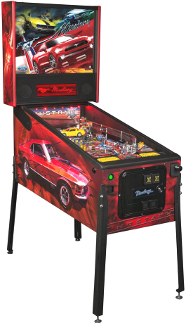 Mustang Pro / Professional Model Pinball Machine From Ford / Stern Pinball