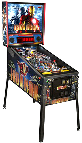 Iron Man Vault Edition Pinball Machine From Stern