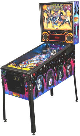 KISS Professional Model Pinball Machine