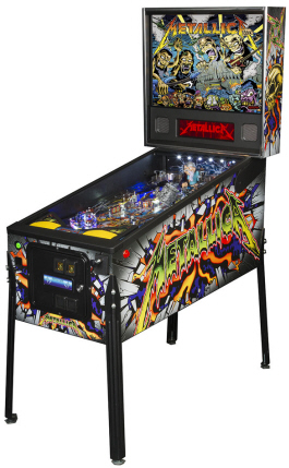 Metallica "Dirty Donny Gillies" Premium Model From Stern Pinball