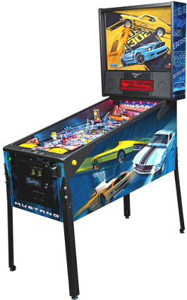 Mustang Premium "BOSS" Model Pinball Machine From Ford / Stern Pinball