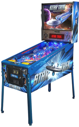 Star Trek Enterprise Pinball Machine From Stern 