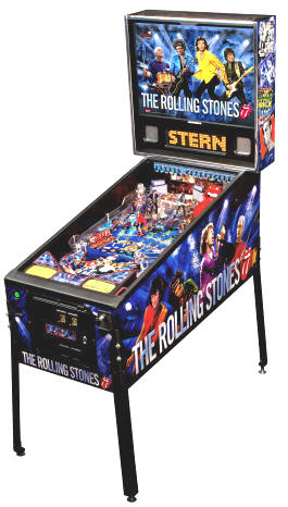 The Rolling Stones Pinball Machine From Stern Pinball