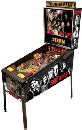 The Sopranos Pinball Machine From Stern Pinball