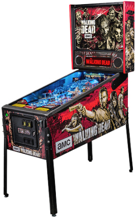 The Walking Dead Professional Pinball Machine From Stern