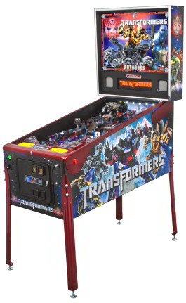 Transformers AutoBot Crimson Pinball Machine - Limited Edition Model From Stern Pinball