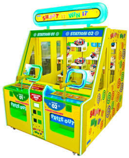 Shoot It Win It Prize Redemption Shooting Arcade Game From Sega Amusements