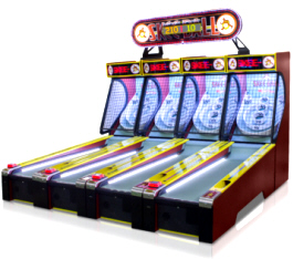 Skeeball Classic Alley Roller - 5 Player Model By Skeeball / Baytek