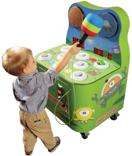 Alien Wammie Kids Hammer Redemption Game From Barron Games