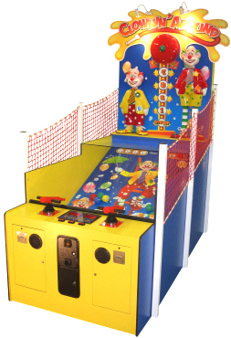 Clownin' Around  Water Gun Shooting Game From Pan Amusements