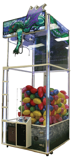 Dragon's Claw Giant Crane Redemption Game From Benchmark Games