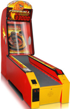 Fireball Fury Alley Roller Arcade Game