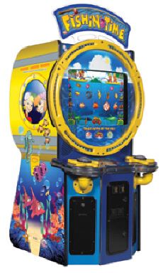 Fishing Time Ticket Redemption Video Arcade Game From ICE Games