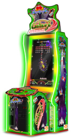 Galaga Assault Ticket Videmption Arcade Game