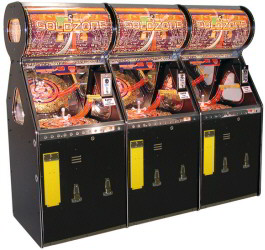 GoldZone 3 Player Quick Coin Roller Ticket Redemption Game From Benchmark Games