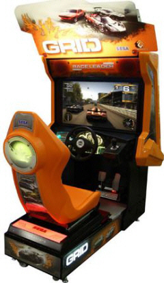 Grid Video Arcade Racing Game/ Racer Driver Grid Video Game From Codemasters and Sega