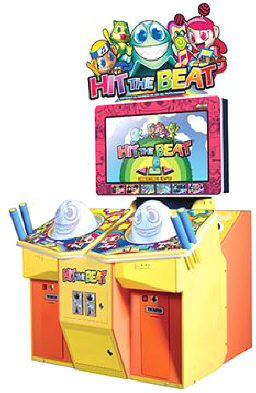 Hit The Beat Dual Player Interactive Drumming. Rhythm Ticket Videmption Game