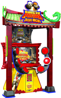 Kung Fu Panda Dojo Mojo Deluxe Ticket Videmption Game | ICE