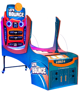 Let's Bounce Arcade Ball Throwing Ticket Redemption Game From LAI Games