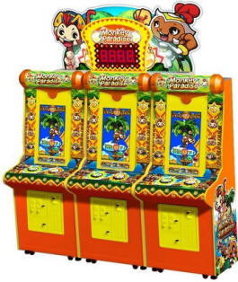 Monkey Paradise Ticket Redemption Video Arcade Game From Sega Amusements