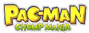 Pac Man Chomp Mania Arcade Game Logo