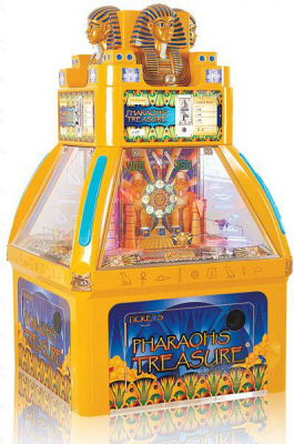 Pharaoh's Treasure Coin Pusher Game