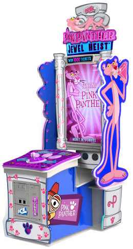 Pink Panther Jewel Heist Arcade Video Redemption Game From ICE Games
