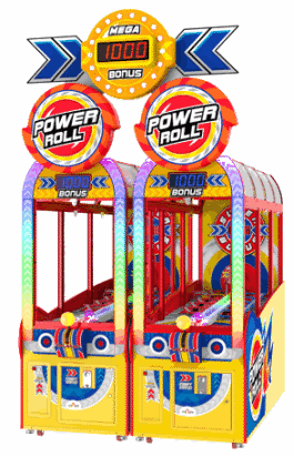 Power Roll Skill Redemption Arcade Game  - SEGA Amusements