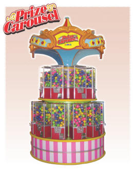 Prize Carousel Prize Redemption Vending Machine Prize Redemption Game |  By Namco Bandai America