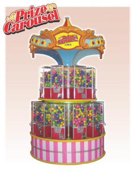 Prize Carousel Prize Redemption Vending Machine Prize Redemption Game | By Namco Bandai America