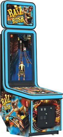 Rail Rush Ticket Redemption Video Arcade Game