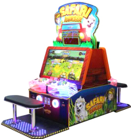 Safari Rangers DLX Arcade 4 Player Videmption Game | UNIS / Universal Space