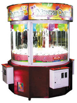 Moving Castle Four 4 Player Multi Crane Machine | By Smart Industries