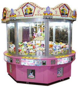 Moving Castle Eight 8 Player Multi Crane Machine | By Smart Industries