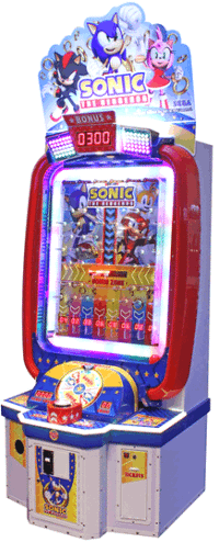 Sonic Blast Ball Ticket Redemption Video Arcade Game From SEGA