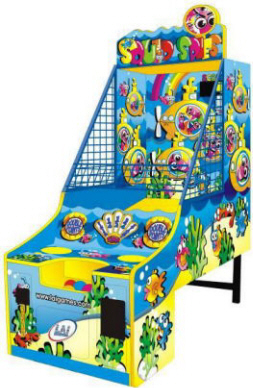 Squid Spies Ball Toss Game - Ticket Redemption Game From LAI Games