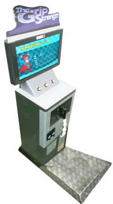 The Grip Strength Tester Video Arcade Game From Pipeline Games / Pentavision