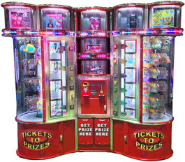 Tickets To Prizes Next Generation Dual Tree Prize Redemption Center Machine From Benchmark Games