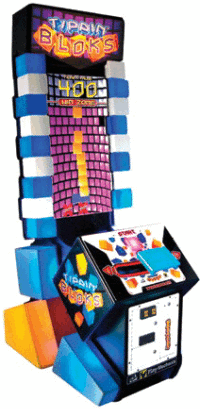 Tippin' Bloks / Tippin Blocks Video Redemption Game From PlayMechanix / ICE Games