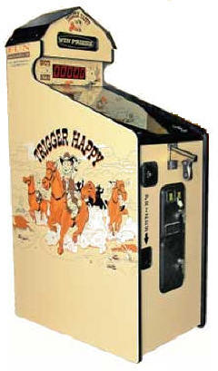 Trigger Happy Mechanical Gun Prize Redemption Game From Fun Industries