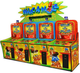 Whac A Mole FEC Model | Whac-A-Mole / Wack Whack Ticket Redemption Game By Bob's Space Racers / BSR 